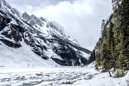 Lake louise, Canada, Ice