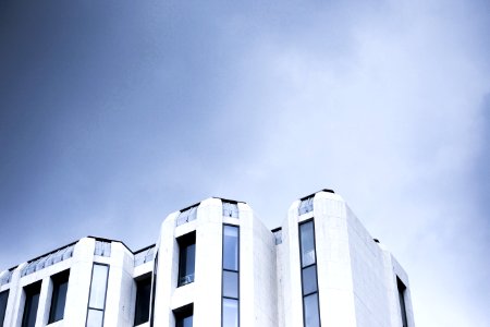 white building