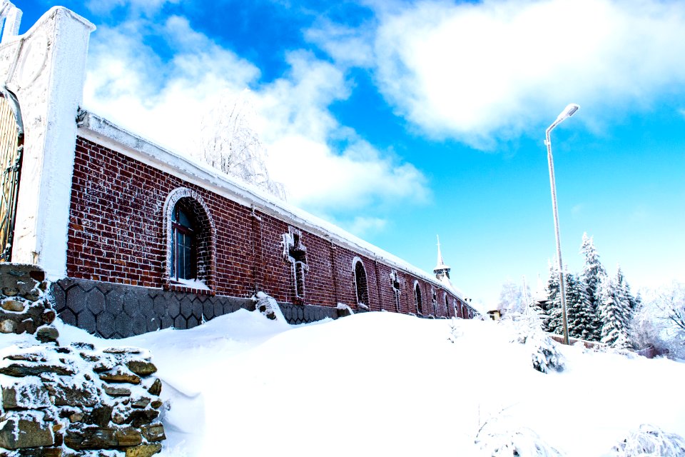 Statiunea straja, Romania, Winter sky