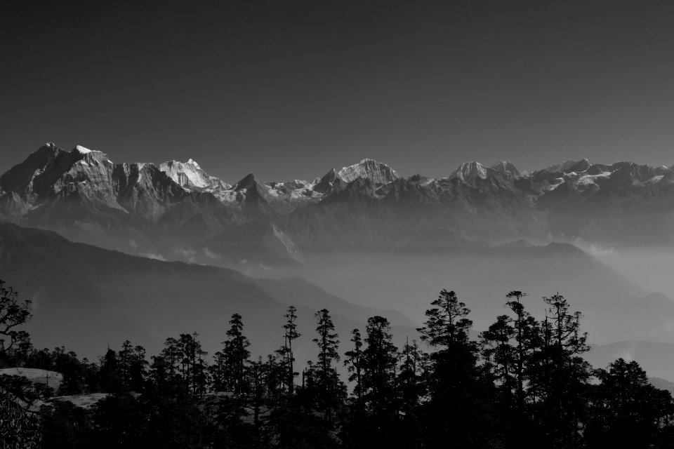 Nepal, Kalinchok, Kuri village