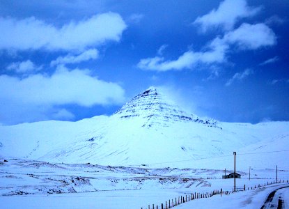 Icel, Svarfadhardalur, Winter photo
