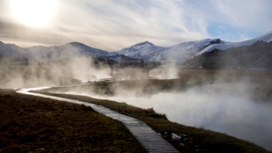 Icel, Winter, Hot spring