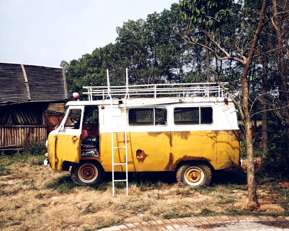 Car, Vintage, Retro