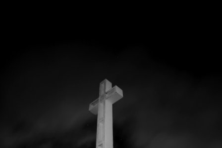 white cross illustration