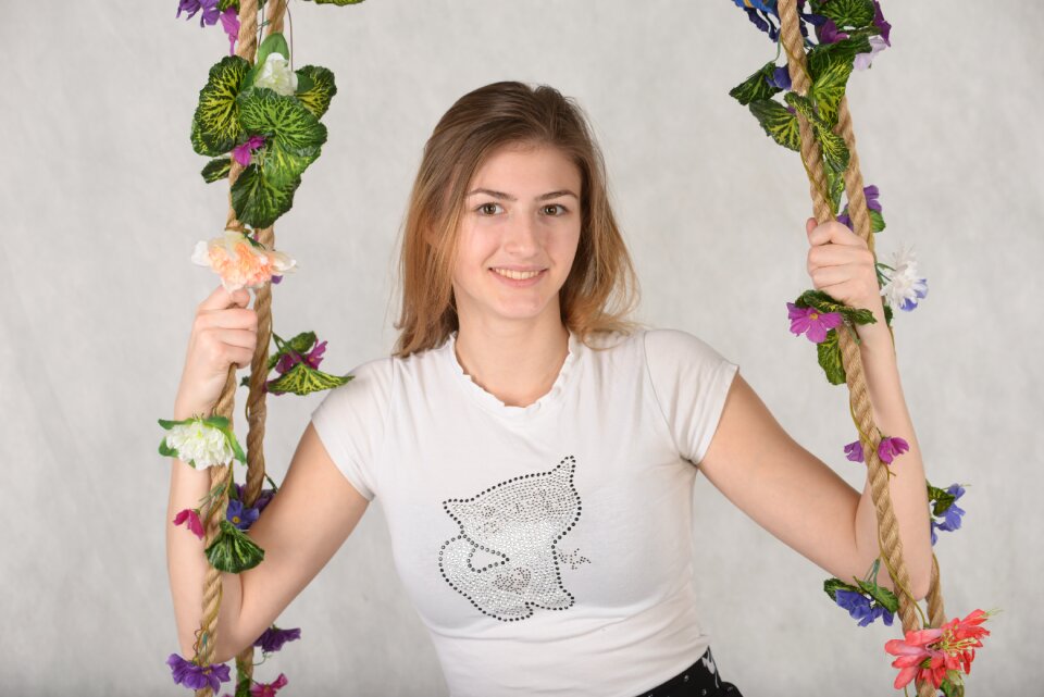 Model portrait woman