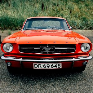 Oldtimer, Car, Red photo