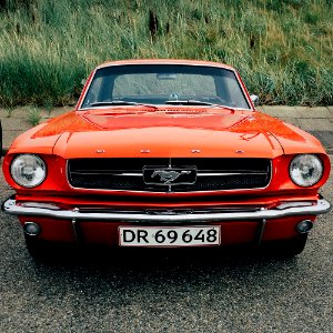 Oldtimer, Car, Red
