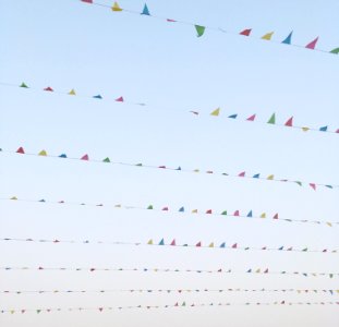 Hubei, China, Blue sky