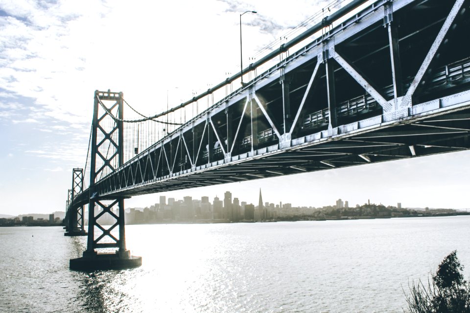 San francisco  oakl, Bay bridge, United states