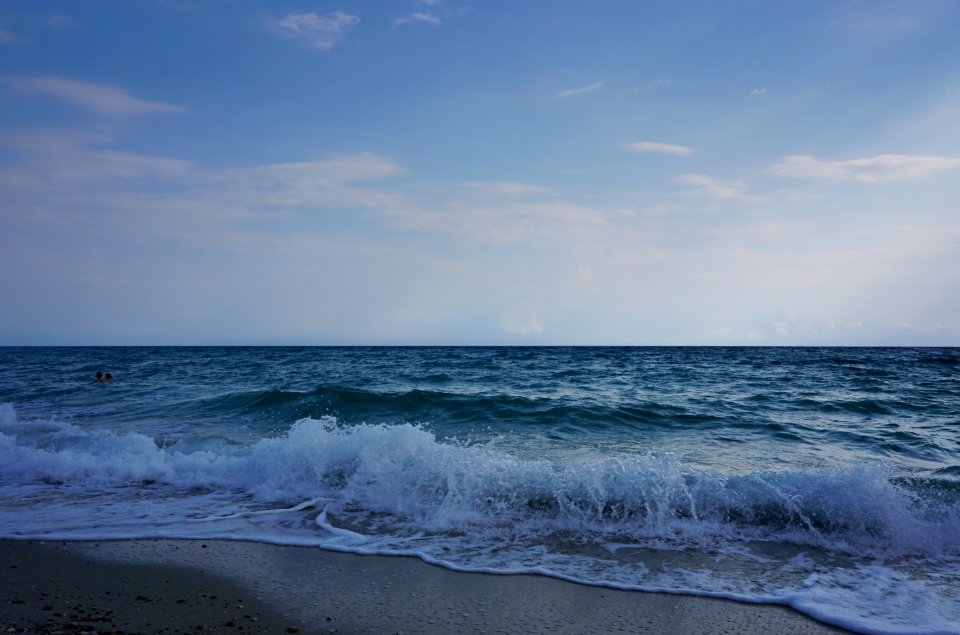 Beach, Sea, Waves
