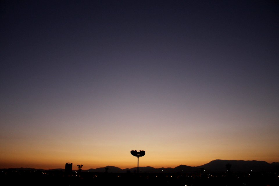 Night, City, Santiago