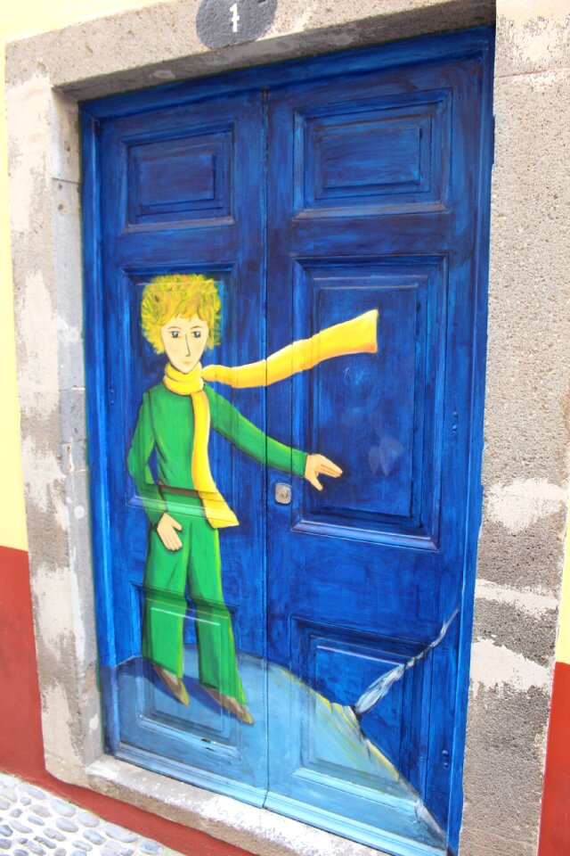 Door little prince saint exupery