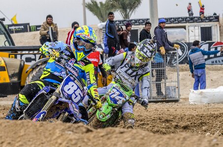 Motocross dirt bikes