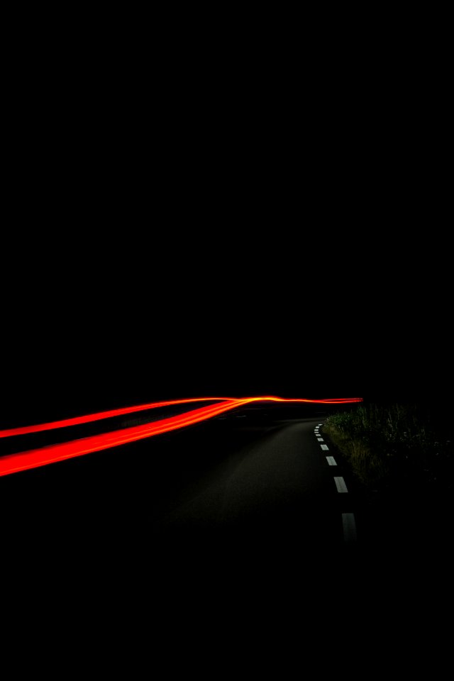 time lapse photography of orange light