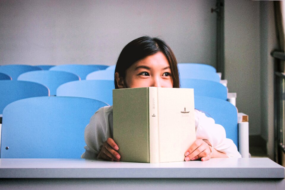 Person reading seats