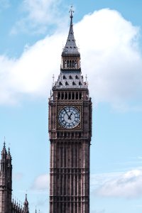 closeup photography of Elizabeth tower, London photo