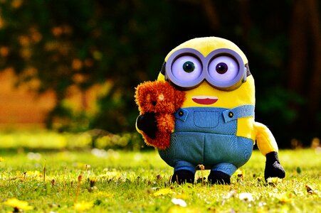 Cute plush stuffed animal