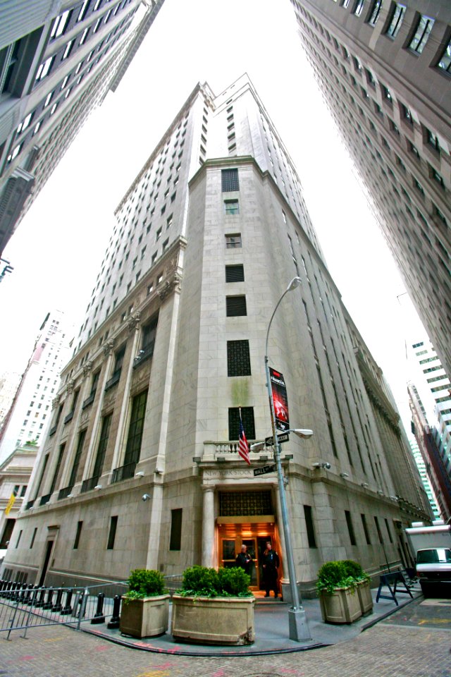 Wall street, New york