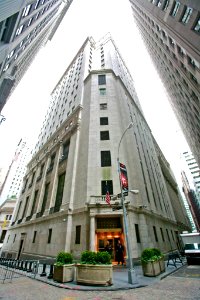 Wall street, New york