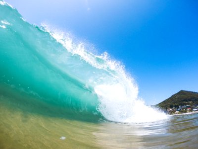 Australia, Stanwell park, Waves