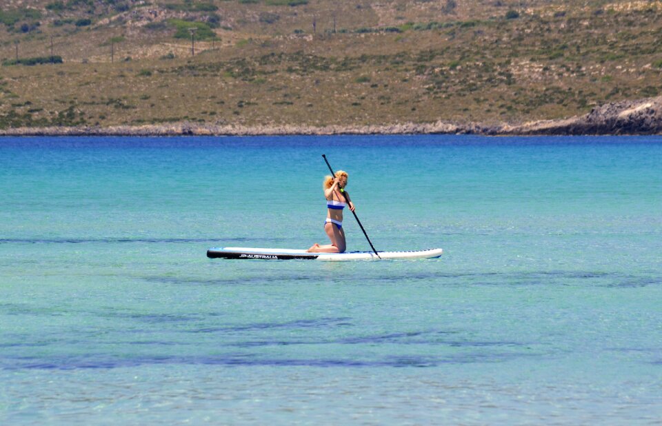 Paddle sport board