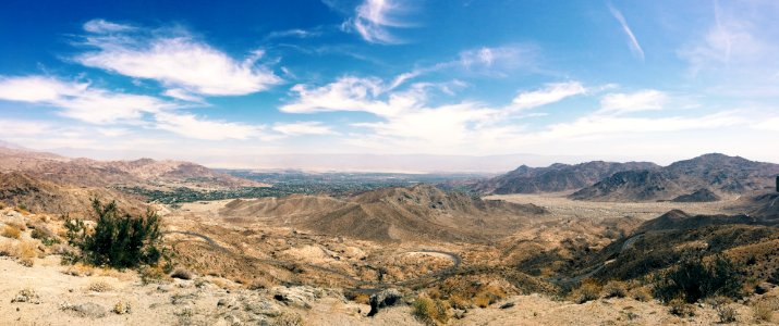 Panoramic, Palm desert, Desert