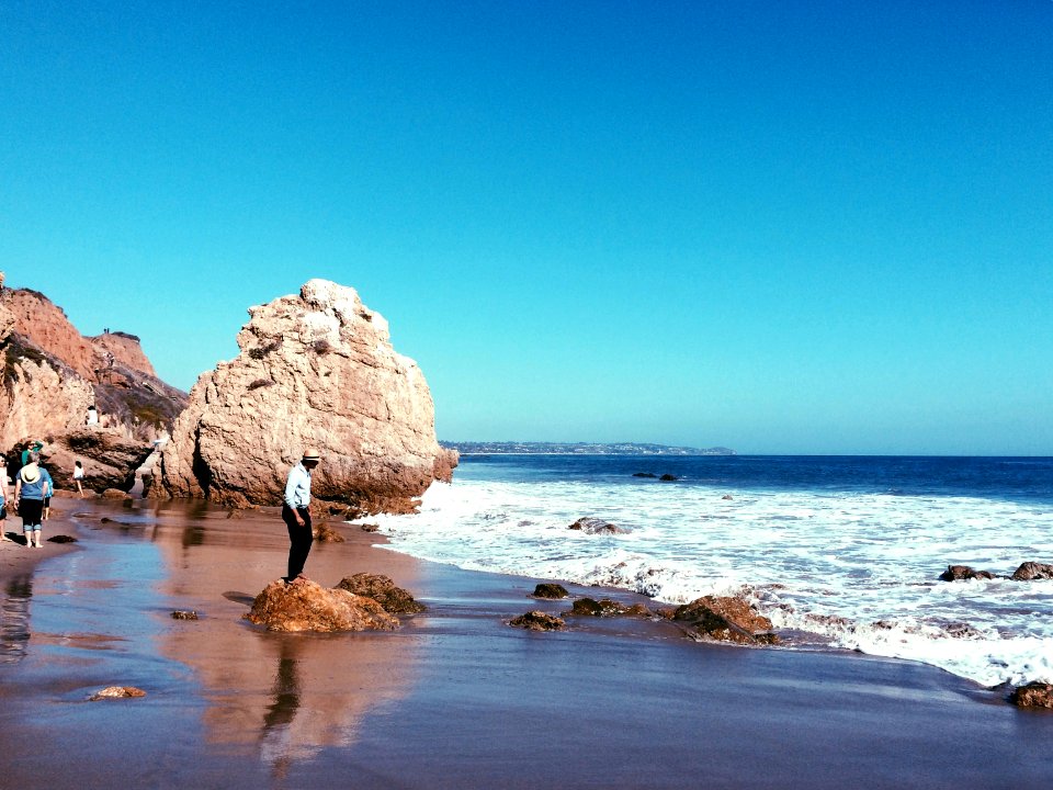 El matador state beach, Malibu, United states photo