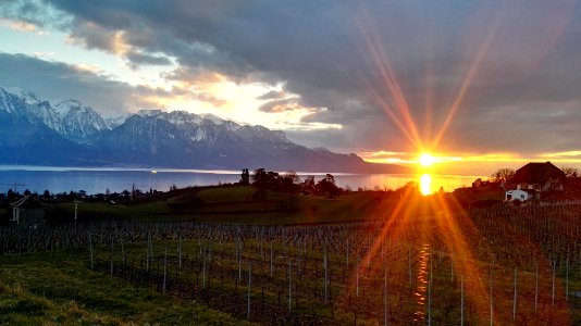 La tourdepeilz, Vaud, Suisse photo