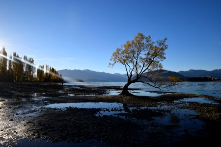 Lake wanaka, New zeal, Mountains