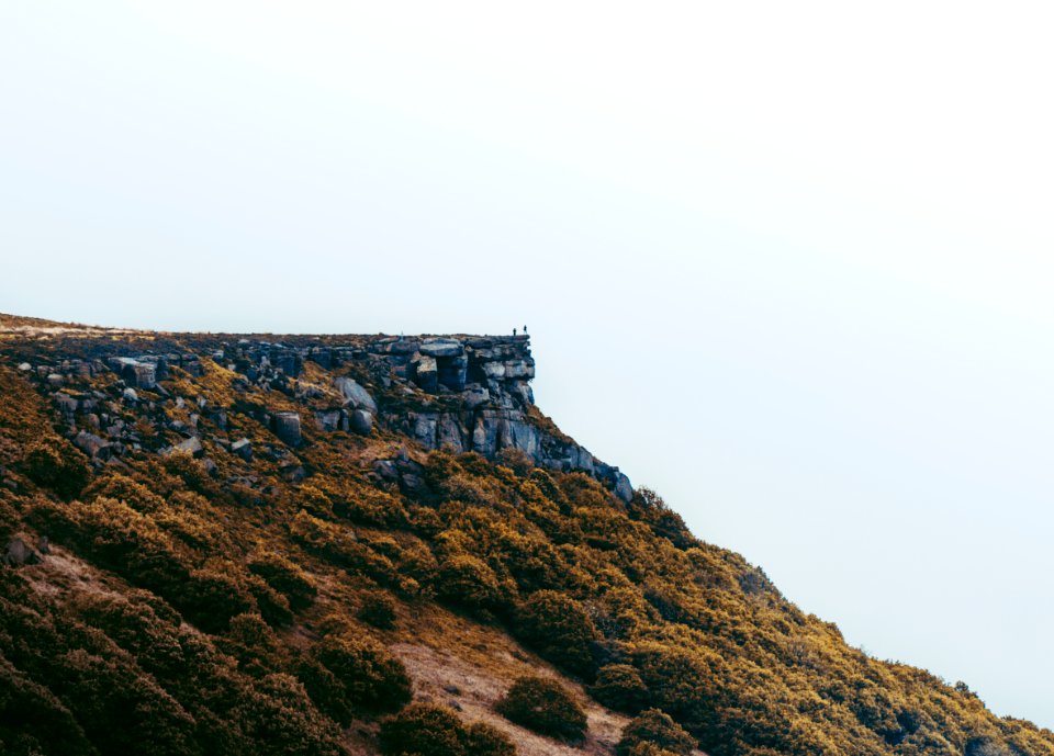 rocky hill during daytime