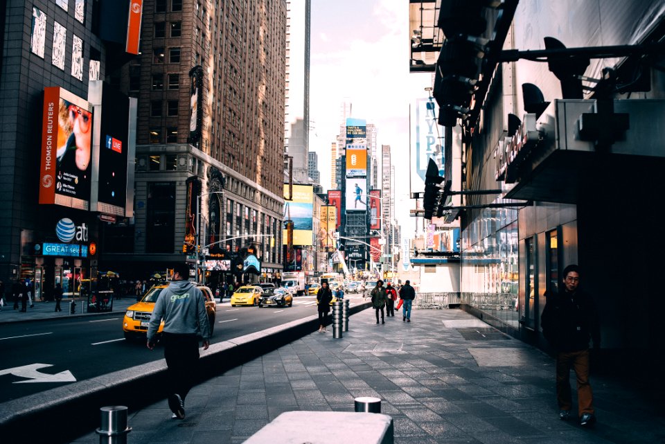New york, Theater district, United states