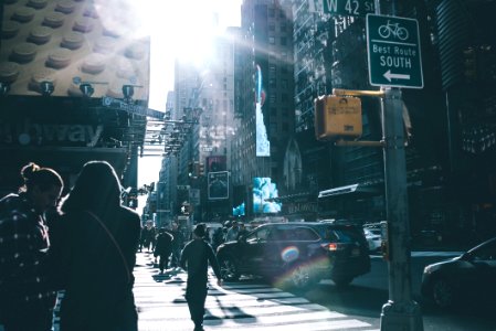 New york, Theater district, United states