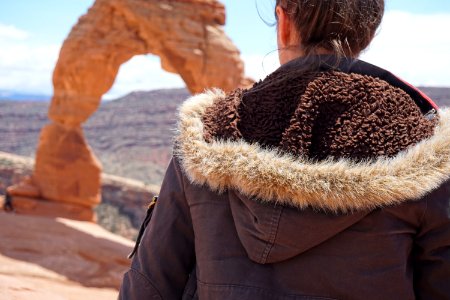 Arches national park, United states, Desert photo