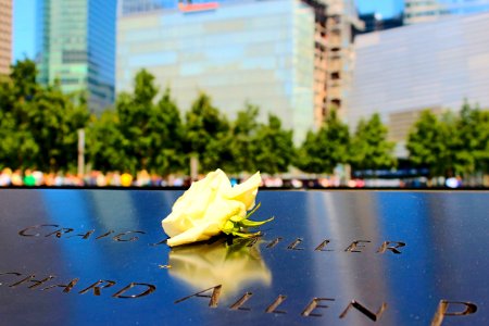 New york, 911 memorial, United states photo
