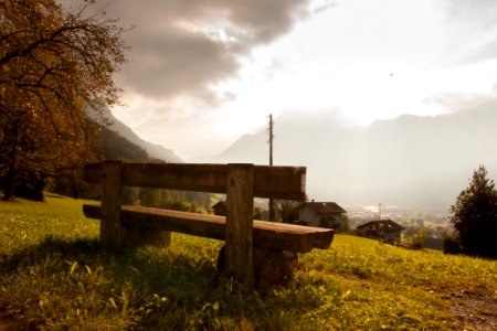 Schattdorf, Switzerl, Fall photo