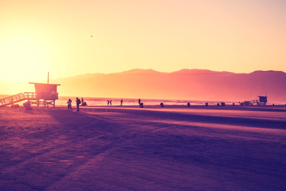 Santa monica, United states, Sunset