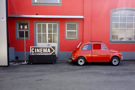 Italy, Metropolitan city of milan, Mini cinema photo