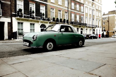 green Renault coupe