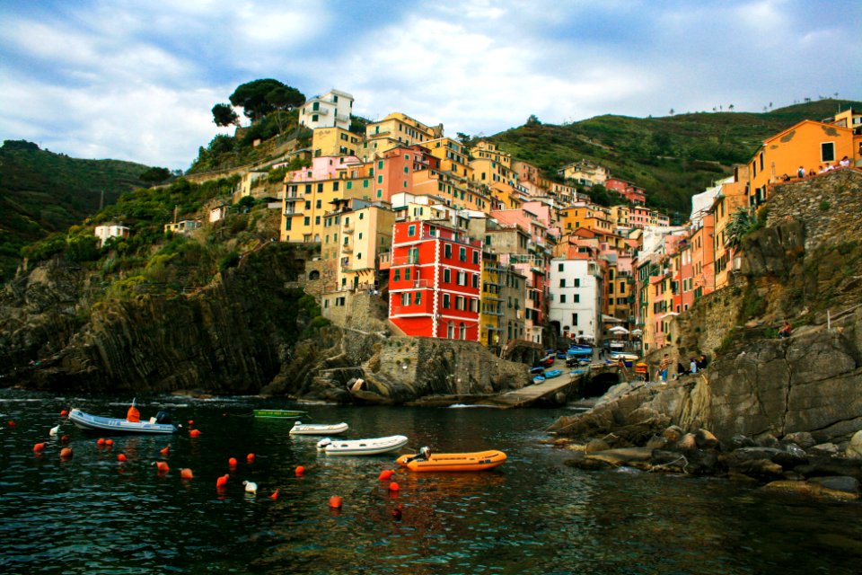Riomaggiore, Italy, Ocean