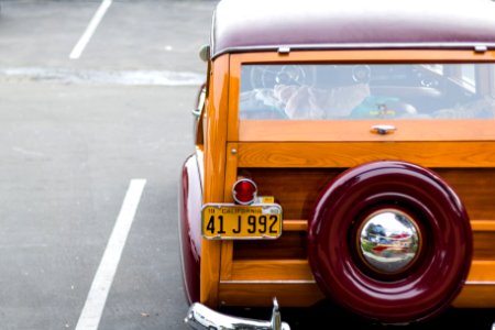 vintage brown vehicle photo