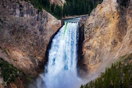 timelapse photography of waterfalls photo