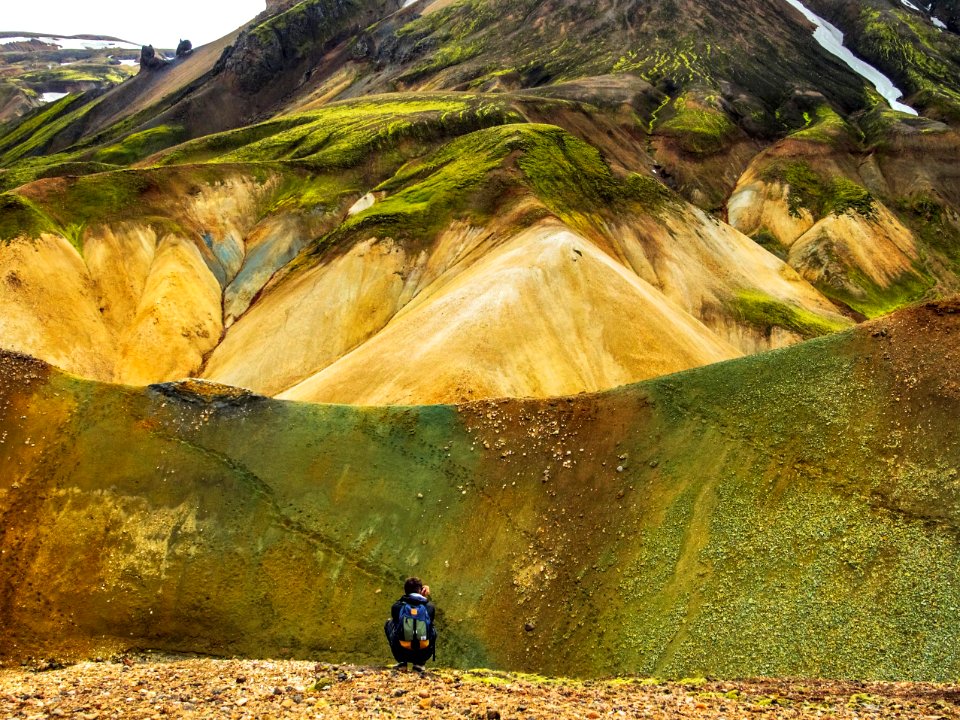 Mannalaugar, Icel, Mountain