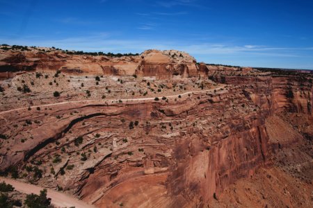 brown canyon during daytime photo