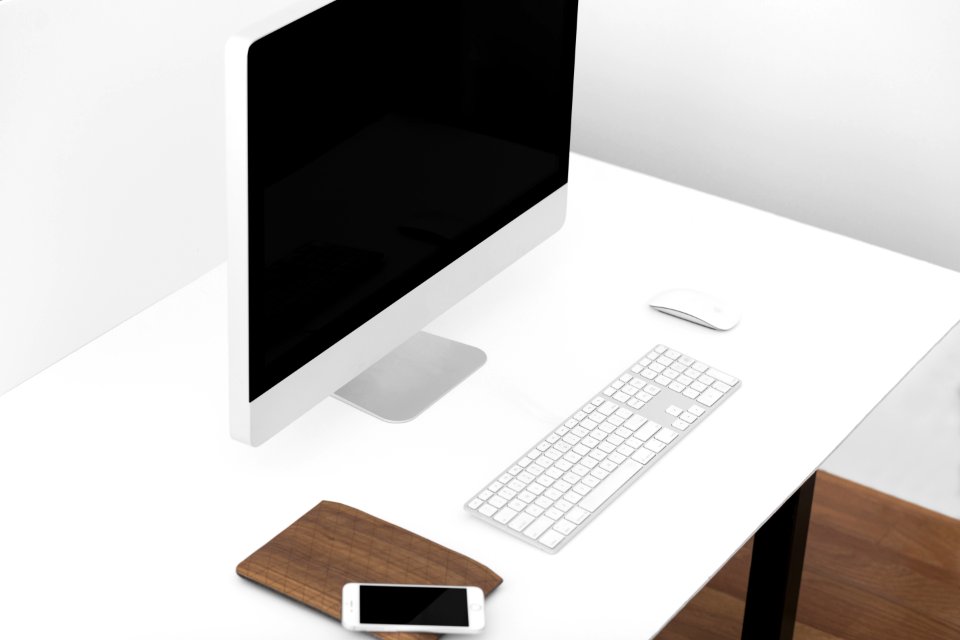 Workspace, Wood, Screen