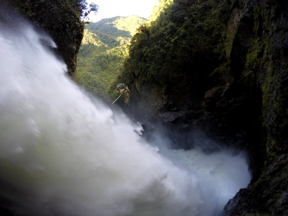Devil pailon, Banos, Ecuador