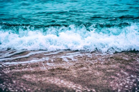 Korea, Blue, Wave