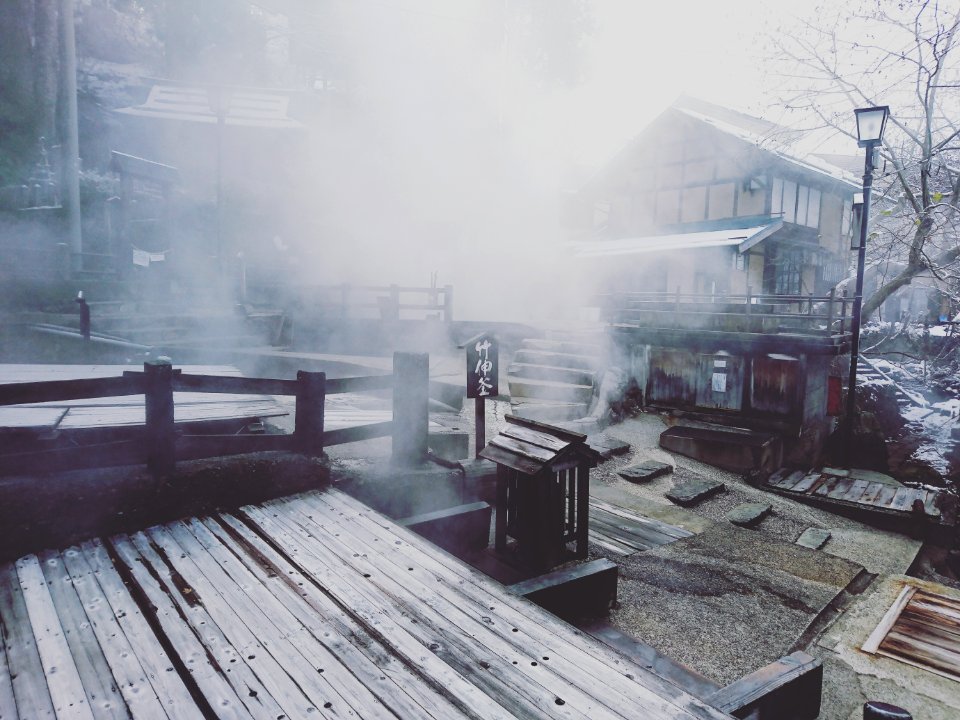 Japan, Nozawaonsen, Onsen