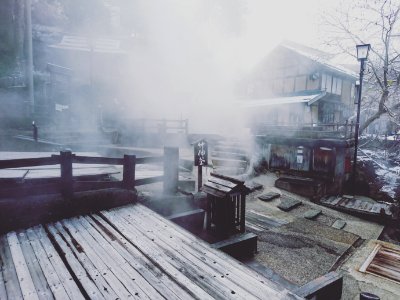 Japan, Nozawaonsen, Onsen