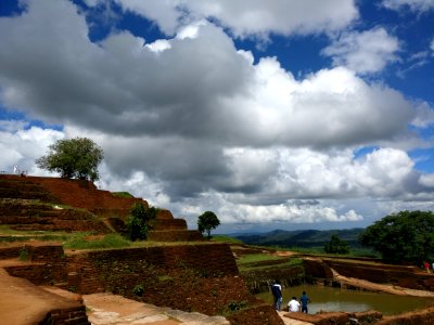 Sigiriya rock fortress city, Dambulla, Sri lanka photo