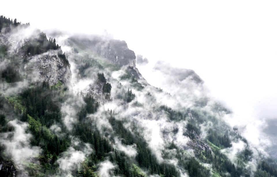 landscape photography of mountain